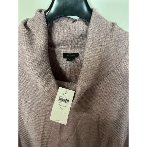 NWT J. Jill Womens Cowl Neck‎ Pullover Size XL Extra Large 3/4 Sleeve Blouse - Picture 2 of 8
